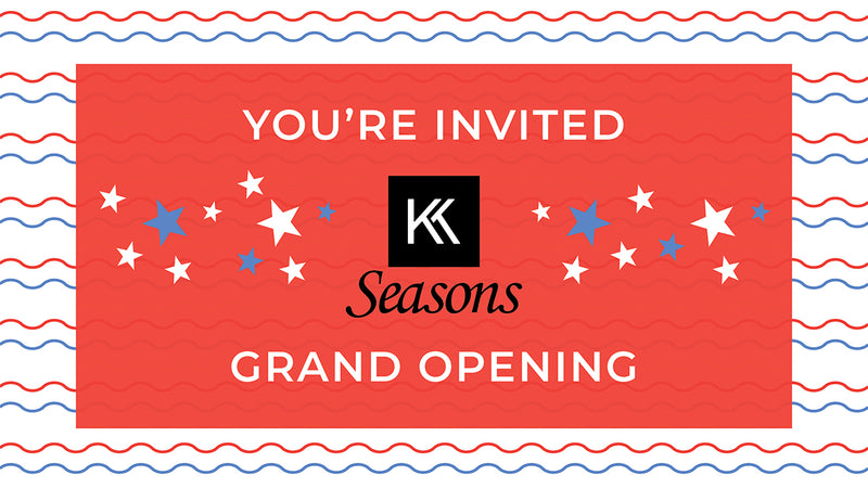 Grand Opening of Seasons Pop Up Shop (Test)